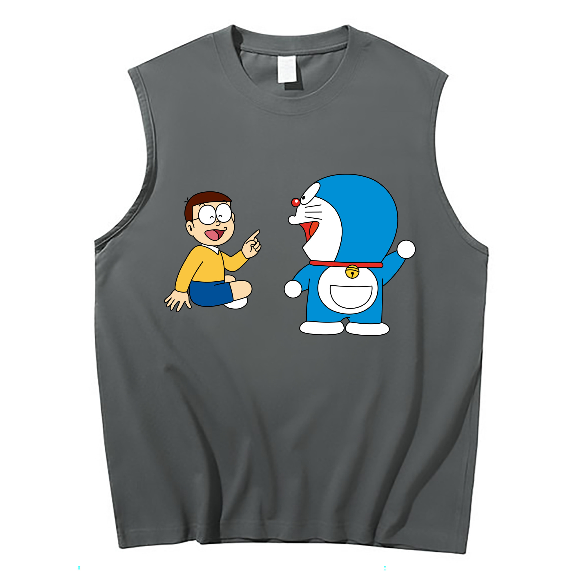 （画像用） ドラえもん Doraemon コットン100％タンクトップ（フロントプリント）